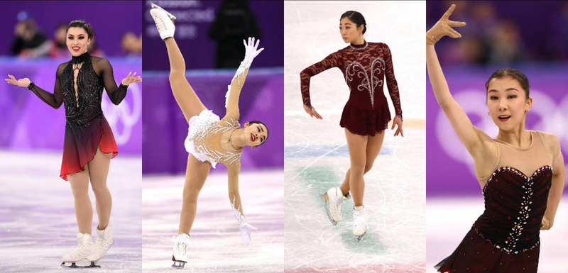 Two out of these four women skated to “Carmen,” CAN YA GUESS WHICH ONES? Image: Getty